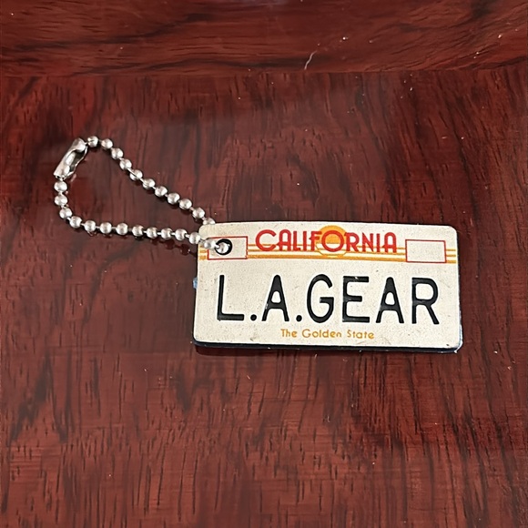 L.A. Gear *Vintage* California License Plate Keychains, Set of 2 - Picture 5 of 7